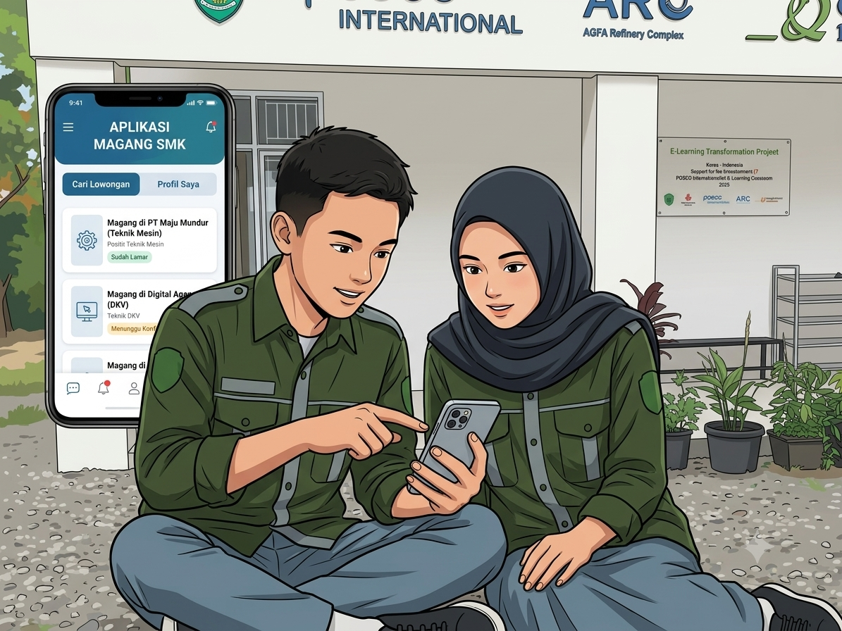 Digitalisasi Pemantauan PKL, SMKN 6 Balikpapan Luncurkan Aplikasi Magang Mandiri untuk Siswa dan Guru